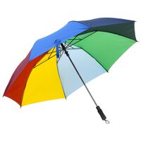 vidaXL Automatický skládací deštník vícebarevný 124 cm