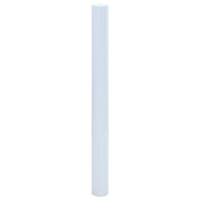 vidaXL Okenní fólie 3 ks statické matné průhledné bílé PVC