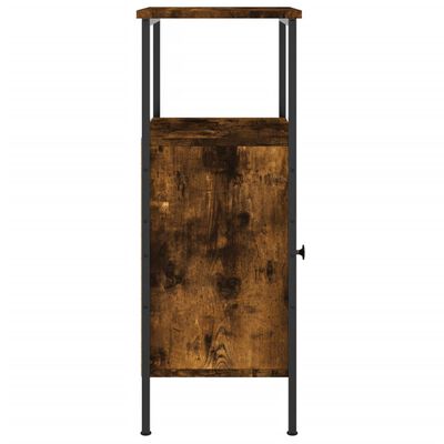 vidaXL Noční stolek kouřový dub 41 x 31 x 80 cm kompozitní dřevo
