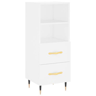 vidaXL Skříň highboard bílá 34,5 x 34 x 180 cm kompozitní dřevo