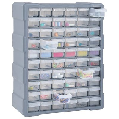 vidaXL Organizér se 60 zásuvkami 38 x 16 x 47,5 cm