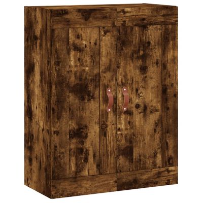 vidaXL Skříň highboard kouřový dub 69,5 x 34 x 180 cm kompozitní dřevo