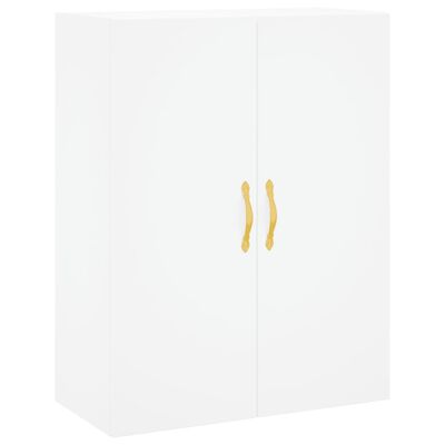 vidaXL Skříň highboard bílá 69,5 x 34 x 180 cm kompozitní dřevo