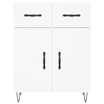 vidaXL Skříň highboard bílá 69,5 x 34 x 180 cm kompozitní dřevo