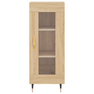 vidaXL Skříň highboard dub sonoma 34,5 x 34 x 180 cm kompozitní dřevo