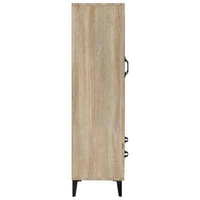 vidaXL Komoda dub sonoma 70 x 31 x 115 cm kompozitní dřevo