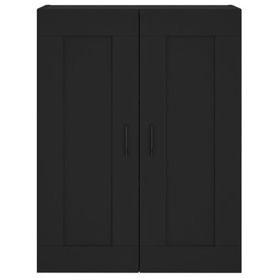 vidaXL Skříň highboard černá 69,5 x 34 x 180 cm kompozitní dřevo