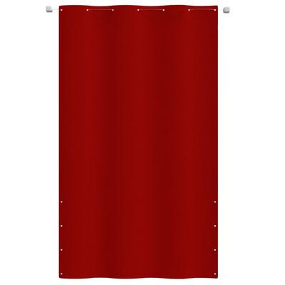 vidaXL Balkonová zástěna červená 140 x 240 cm oxfordská látka