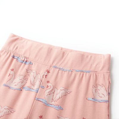 Dětské pyžamo s dlouhým rukávem světle růžové 116