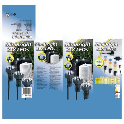 Ubbink Podvodní jezírkové světlo MiniBright 3 x 8 LED 1354019