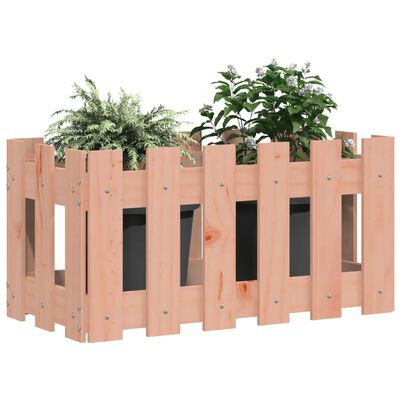 vidaXL Zahradní truhlík plotový design 60x30x30 cm masivní douglaska