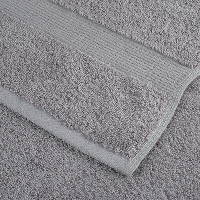 vidaXL Premium ručníky SOLUND 2 ks šedé 70 x 140 cm 600 g/m²