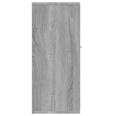 vidaXL Příborník šedý sonoma 88 x 30 x 70 cm kompozitní dřevo
