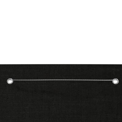 vidaXL Balkonová zástěna černá 140 x 240 cm oxfordská látka
