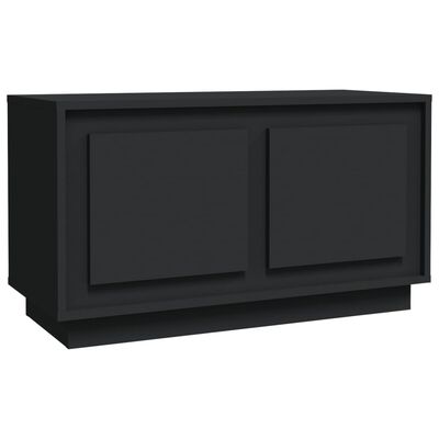 vidaXL TV skříňka černá 80 x 35 x 45 cm kompozitní dřevo