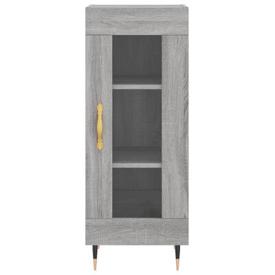 vidaXL Skříň highboard šedá sonoma 34,5 x 34 x 180 cm kompozitní dřevo