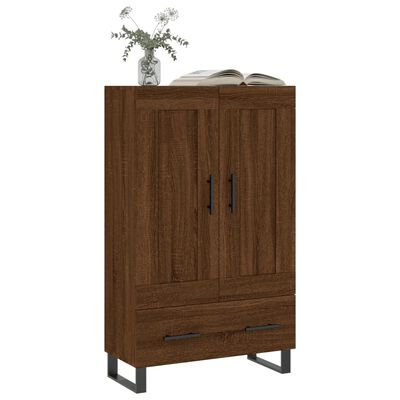 vidaXL Skříň highboard hnědý dub 69,5 x 31 x 115 cm kompozitní dřevo