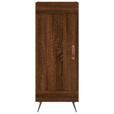 vidaXL Skříň highboard hnědý dub 34,5 x 34 x 180 cm kompozitní dřevo