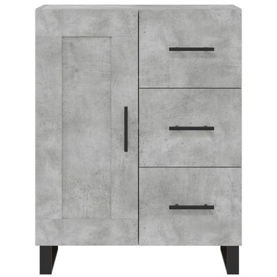 vidaXL Skříň highboard betonově šedá 69,5x34x180 cm kompozitní dřevo