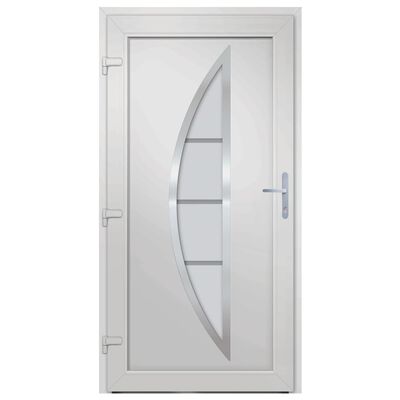 vidaXL Vchodové dveře antracitové 98 x 190 cm PVC