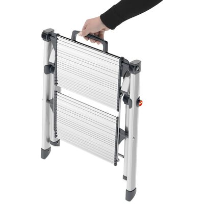 Hailo Schůdky se 2 stupni Mini Comfort 45 cm hliník 4310–100