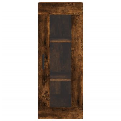 vidaXL Skříň highboard kouřový dub 34,5 x 34 x 180 cm kompozitní dřevo