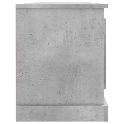 vidaXL TV skříňka betonově šedá 100 x 35,5 x 45 cm kompozitní dřevo