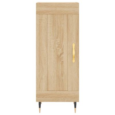 vidaXL Skříň highboard dub sonoma 34,5 x 34 x 180 cm kompozitní dřevo