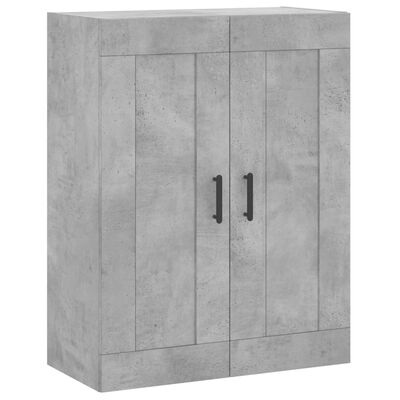 vidaXL Skříň highboard betonově šedá 69,5x34x180 cm kompozitní dřevo