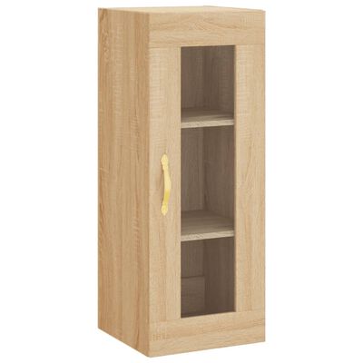 vidaXL Skříň highboard dub sonoma 34,5 x 34 x 180 cm kompozitní dřevo