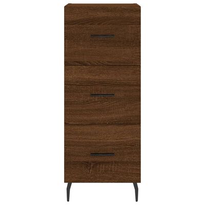 vidaXL Skříň highboard hnědý dub 34,5 x 34 x 180 cm kompozitní dřevo