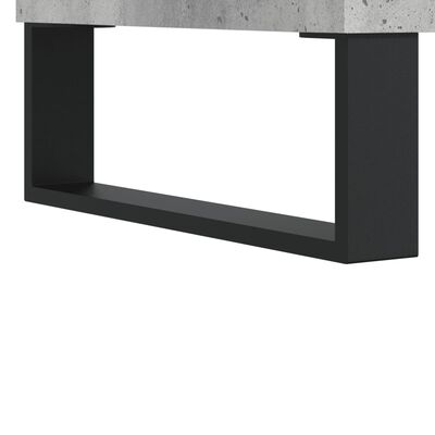 vidaXL Skříň highboard betonově šedá 69,5x34x180 cm kompozitní dřevo