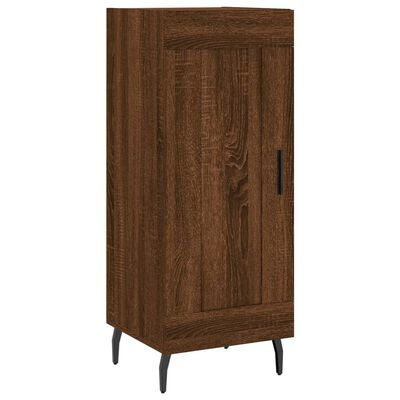 vidaXL Skříň highboard hnědý dub 34,5 x 34 x 180 cm kompozitní dřevo