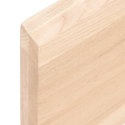 vidaXL Koupelnová deska 100x60x(2-4) cm neošetřené masivní dřevo