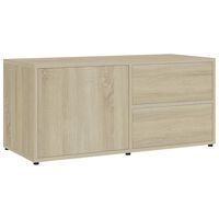 vidaXL TV stolek dub sonoma 80 x 34 x 36 cm kompozitní dřevo