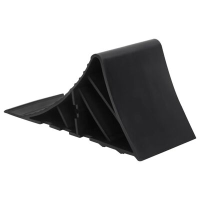 vidaXL Klíny pod kola 2 ks 25 x 10 x 11,5 cm plast