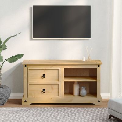 vidaXL TV skříňka Corona 100 x 40 x 52 cm masivní borové dřevo