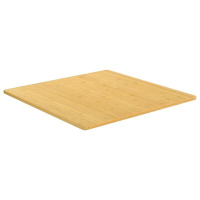 vidaXL Stolní deska 90 x 90 x 1,5 cm bambus