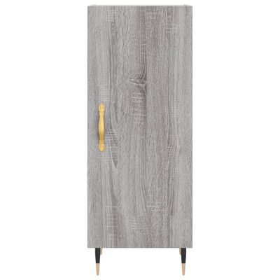 vidaXL Skříň highboard šedá sonoma 34,5 x 34 x 180 cm kompozitní dřevo