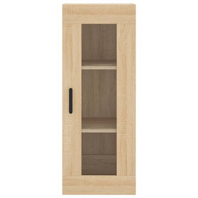 vidaXL Skříň highboard dub sonoma 34,5 x 34 x 180 cm kompozitní dřevo