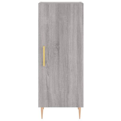 vidaXL Skříň highboard šedá sonoma 34,5 x 34 x 180 cm kompozitní dřevo