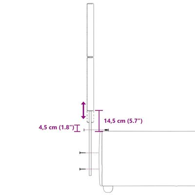 vidaXL Box spring postel s matrací světle šedá 90x200 cm textil