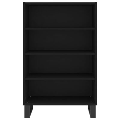 vidaXL Skříň highboard černá 57 x 35 x 90 cm kompozitní dřevo