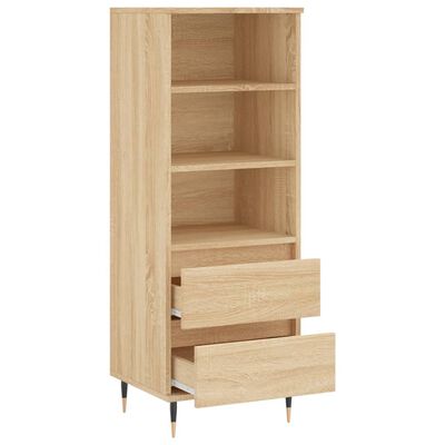 vidaXL Skříň highboard dub sonoma 40 x 36 x 110 cm kompozitní dřevo