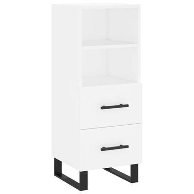 vidaXL Skříň highboard bílá 34,5 x 34 x 180 cm kompozitní dřevo