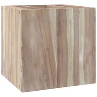 vidaXL Nástěnná koupelnová skříňka 41 x 38 x 40 cm masivní teak