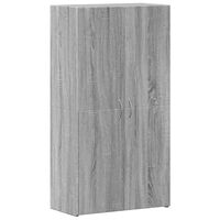 vidaXL Kartotéka šedá sonoma 60 x 32 x 115 cm kompozitní dřevo