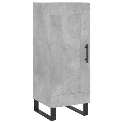 vidaXL Skříň highboard betonově šedá 34,5x34x180 cm kompozitní dřevo