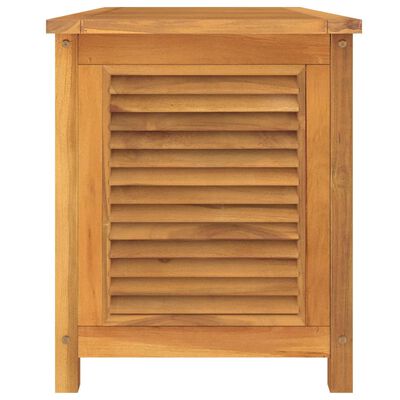 vidaXL Zahradní úložný box s vložkou 114 x 50 x 58 cm masivní teak