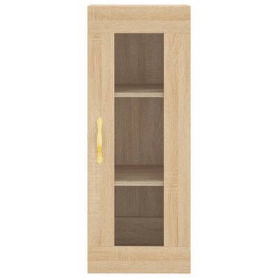 vidaXL Skříň highboard dub sonoma 34,5 x 34 x 180 cm kompozitní dřevo